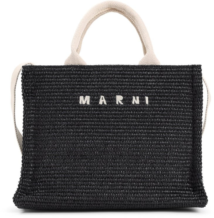 Marni Marni Raffia East-West Tote Bag