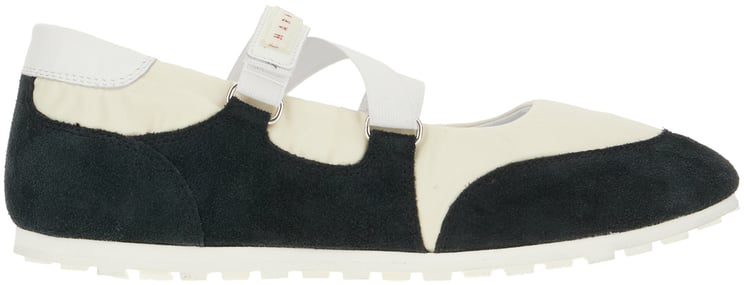 Marni Marni Multicolor nylon e suede sneakers