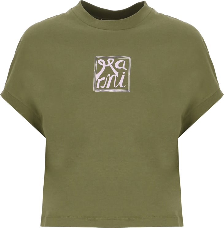 Marni T-Shirts And Polos Green