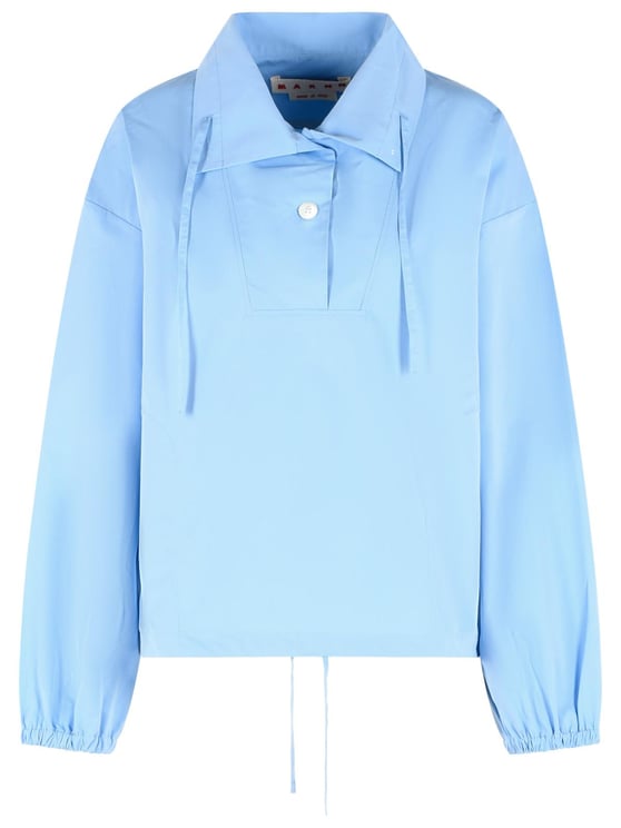 Marni Light Blue Cotton Shirt