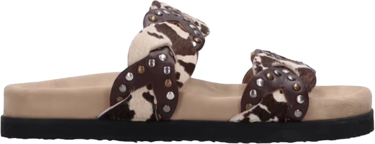 Maruti Maruti Evie Hairon Cow sandalen