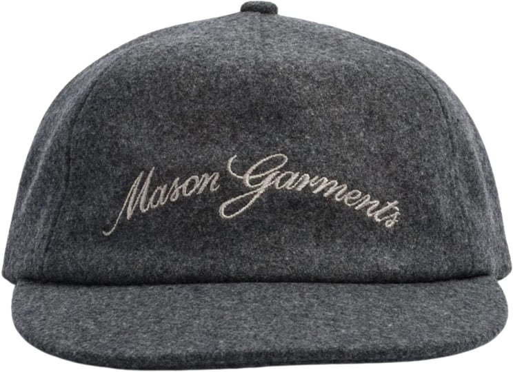 Mason Garments Mason Garments Cap Cotone Petten Grijs Acc-28