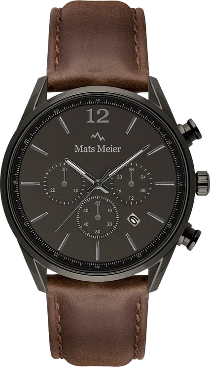 Mats Meier Mats Meier Grand Cornier - Horloge - Bruin
