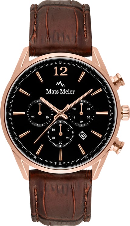 Mats Meier Mats Meier Grand Cornier - Horloge - Roségoud
