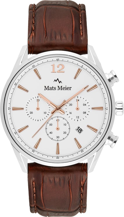 Mats Meier Mats Meier Grand Cornier - Horloge - Wit