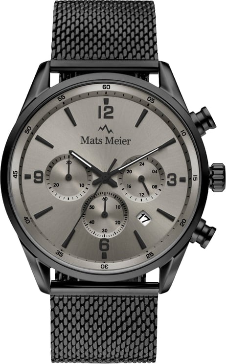 Mats Meier Mats Meier - Horloge - Grijs