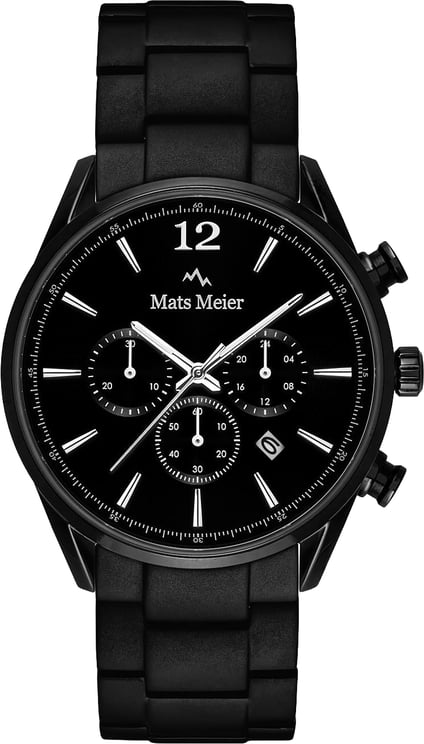 Mats Meier Mats Meier Grand Cornier - Horloge - Zwart