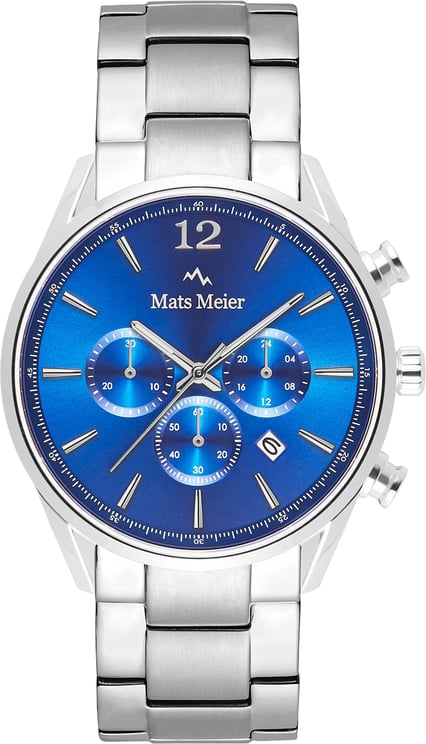 Mats Meier Mats Meier Grand Cornier - Horloge - Blauw