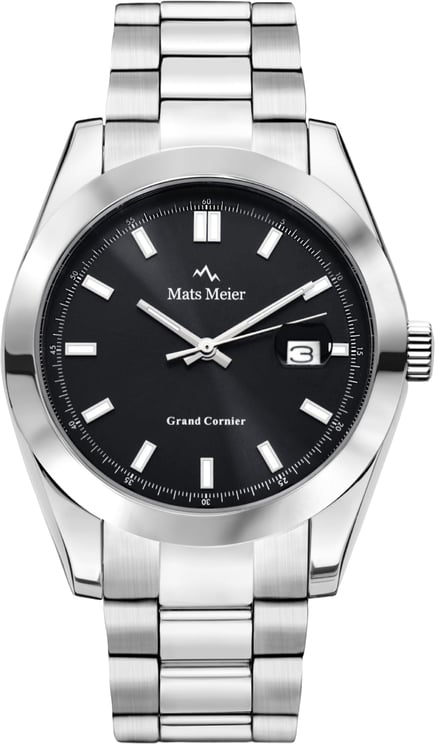 Mats Meier Mats Meier Grand Cornier - Horloge - Zwart