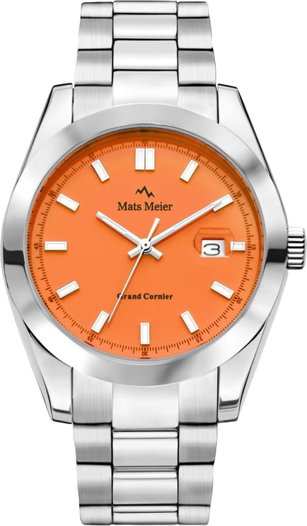 Mats Meier Mats Meier Grand Cornier - Horloge - Zilver