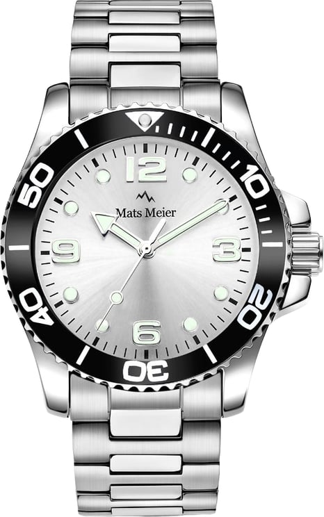 Mats Meier Mats Meier Ponte Dei Salti - Horloge - Zilver