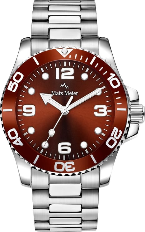 Mats Meier Mats Meier Ponte Dei Salti - Horloge - Zilver