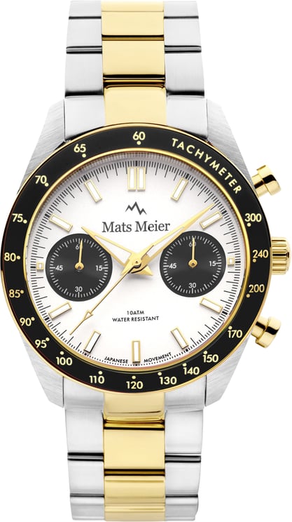 Mats Meier Mats Meier Arosa Racing - Horloge - Wit