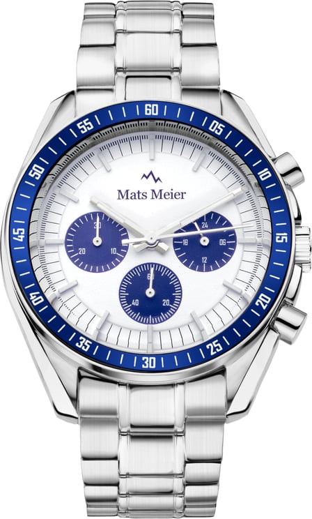Mats Meier Mats Meier Arosa Racing - Horloge - Wit