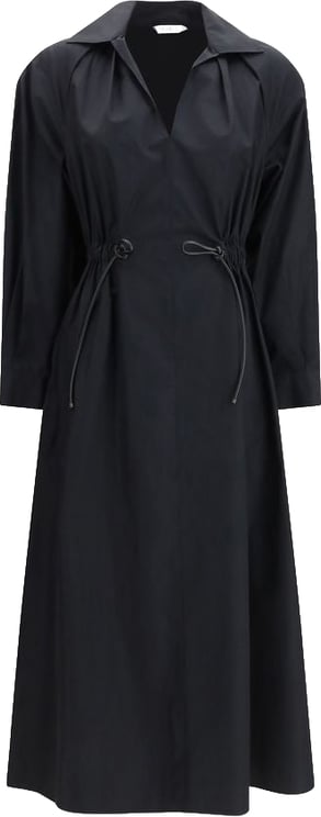 Max Mara Max Mara Black Cotton Casual Dress