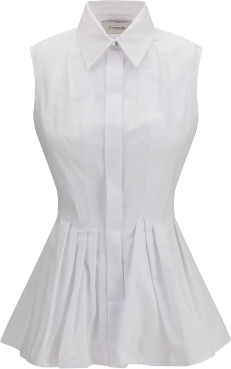 Max Mara Max Mara White Cotton Shirt