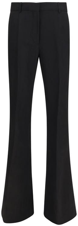 Max Mara Max Mara Black Viscose Flared Pants
