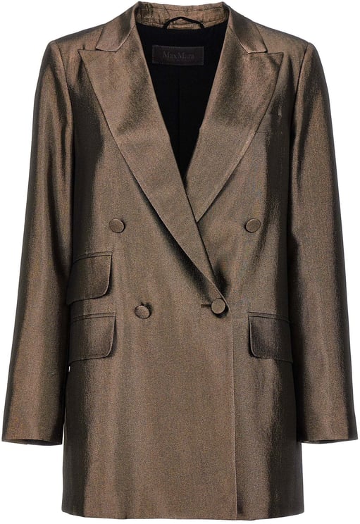 Max Mara Max Mara Brown Silk Blazer