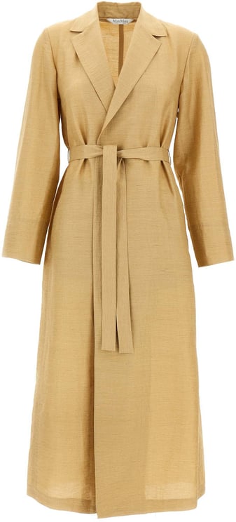 Max Mara Max Mara Beige Fluorofiber Coat