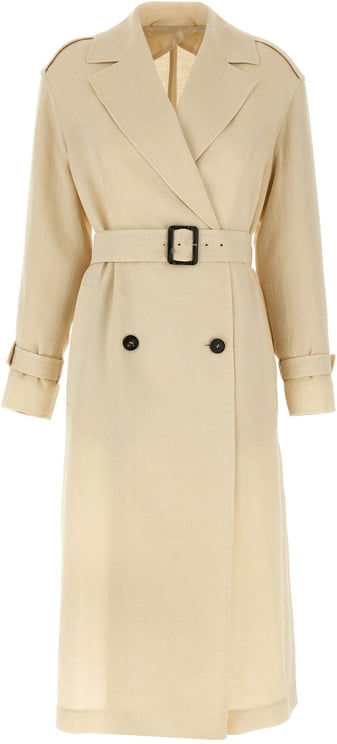 Max Mara Max Mara Beige Flax Coat