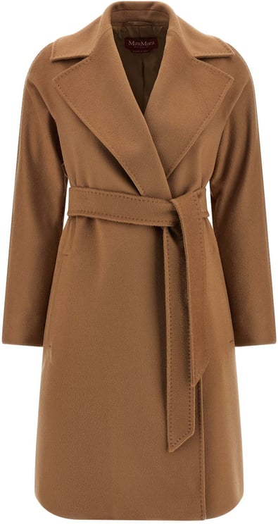 Max Mara Max Mara Brown Virgin Wool Coat