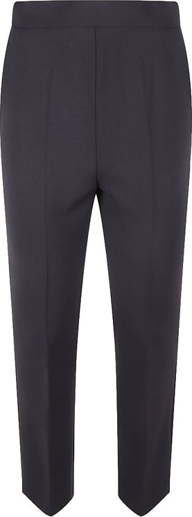 Max Mara Tailored Black Trousers With Structured Waistband