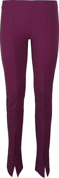 Max Mara High-Waisted Trousers With Split Hem Detail