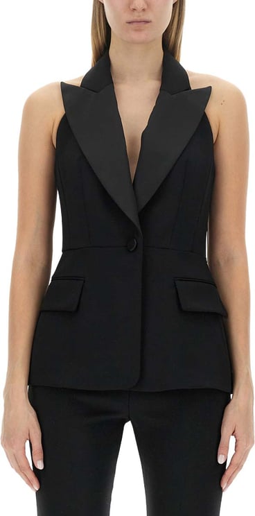 Max Mara Slim-Fit Virgin Wool Vest with Minimalist Design