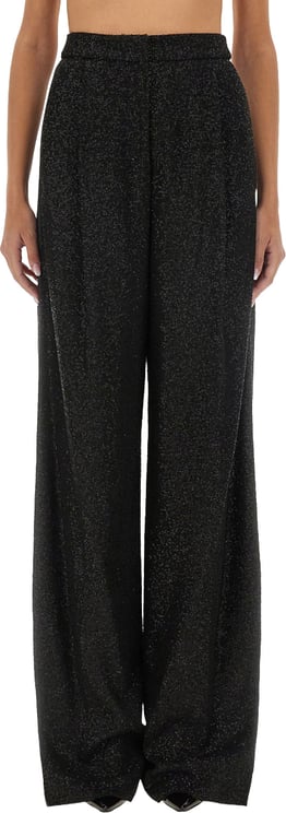 Max Mara Tailored Regular Fit Navigli Pants with Smooth Texture