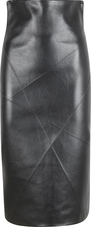 Max Mara Fitted Black Skirt