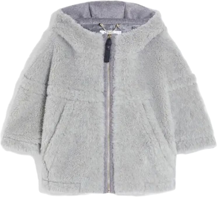 Max Mara Tailored Grey Jacket with Wool-Alpaca Blend