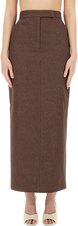 Max Mara "Pianosa" Long Skirt