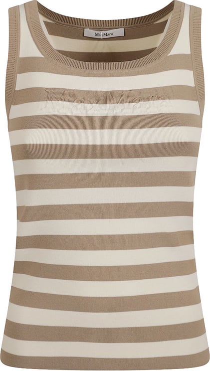 Max Mara Fitted Sleeveless Top