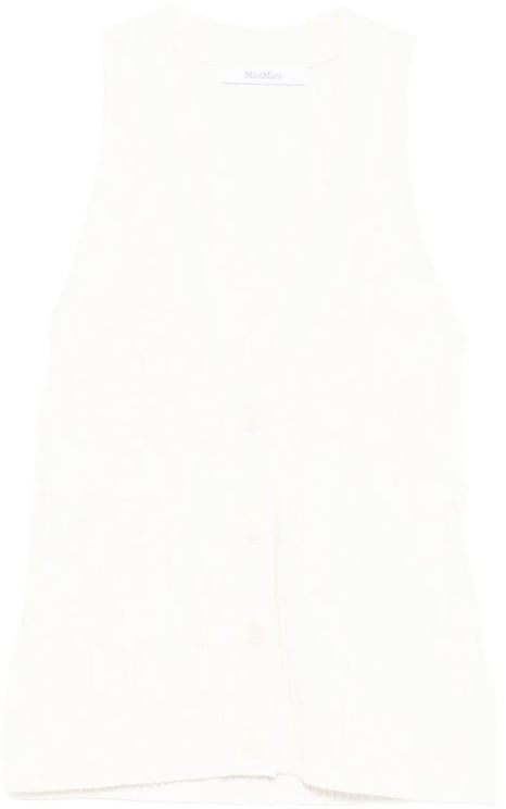Max Mara Bimba Waistcoat Ivory