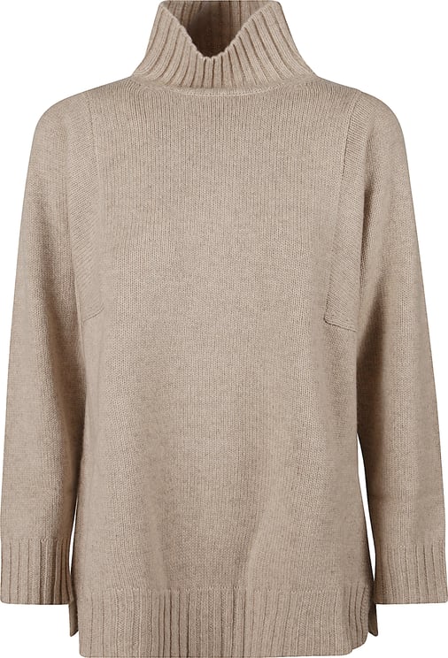 Max Mara Aceti Turtle Neck Sweater Brown