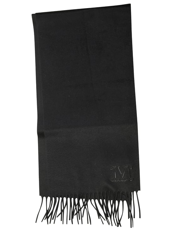 Max Mara Wsdalia Long Rectangular Scarf with Subtle Sheen