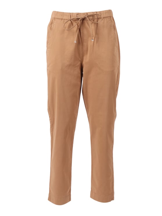 Max Mara Camel-Toned Tailored Trousers With Minimalist Design