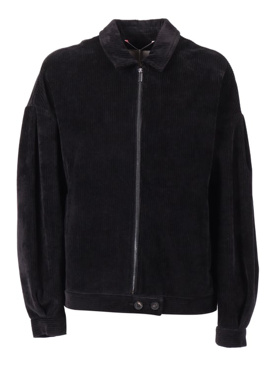 Max Mara Tailored Jersey Jacket With Classic Collar