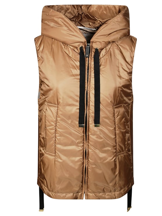 Max Mara Green Greengo Sleeveless Tailored Vest