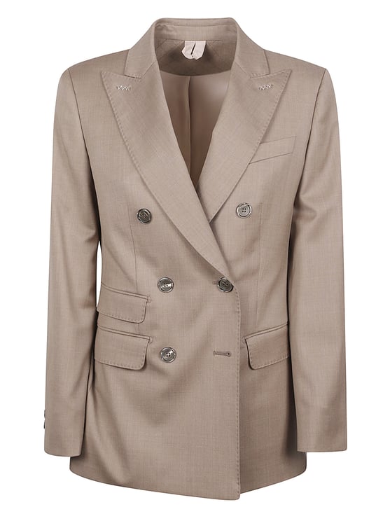 Max Mara Double-Breasted Tailored Blazer