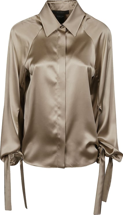 Max Mara Mxealare Long Sleeve Shirt Nude