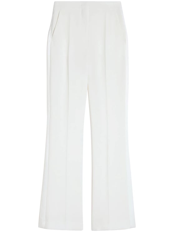 Max Mara Wide-Leg Trousers with High Waist and Pleated Design