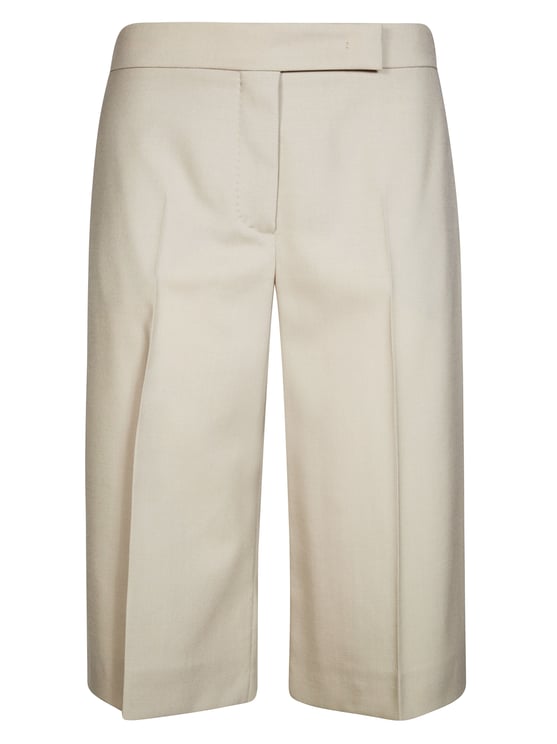 Max Mara Mxsumile Pleated Tailored Bermuda Shorts
