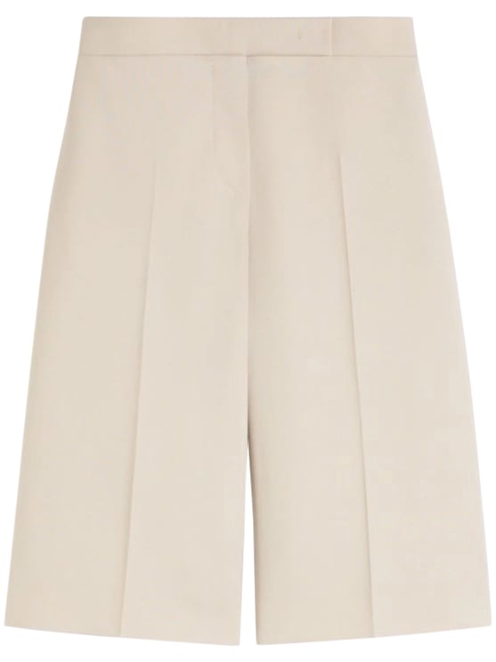 Max Mara High-Waisted Tailored Shorts with Structured Silhouette