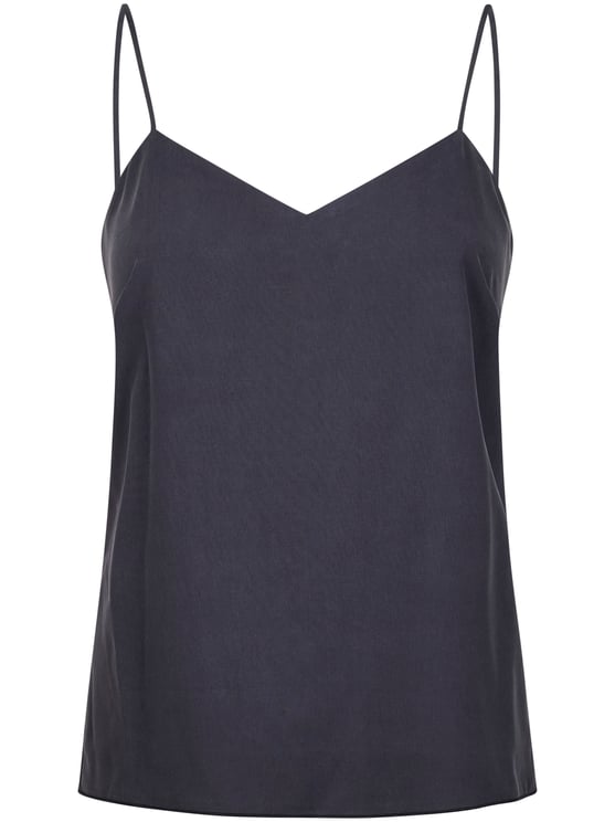 Max Mara Silk Tank Top with Minimalist Design