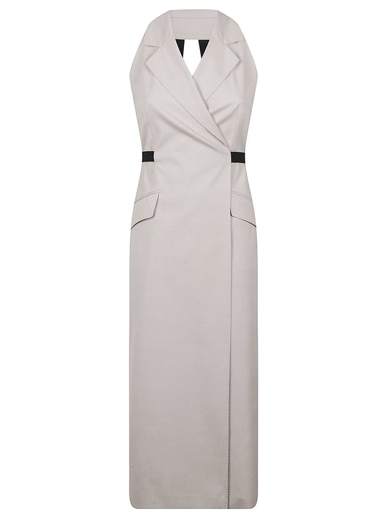 Max Mara Midi Dress with Wrap Front