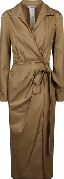 Max Mara Mxmbeta Long Dress Nude