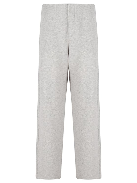Max Mara Straight-Leg Trousers In Soft Wool-Cashmere Blend