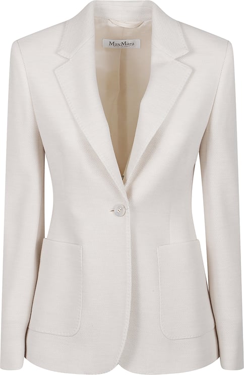 Max Mara Mxmutilita Jacket White