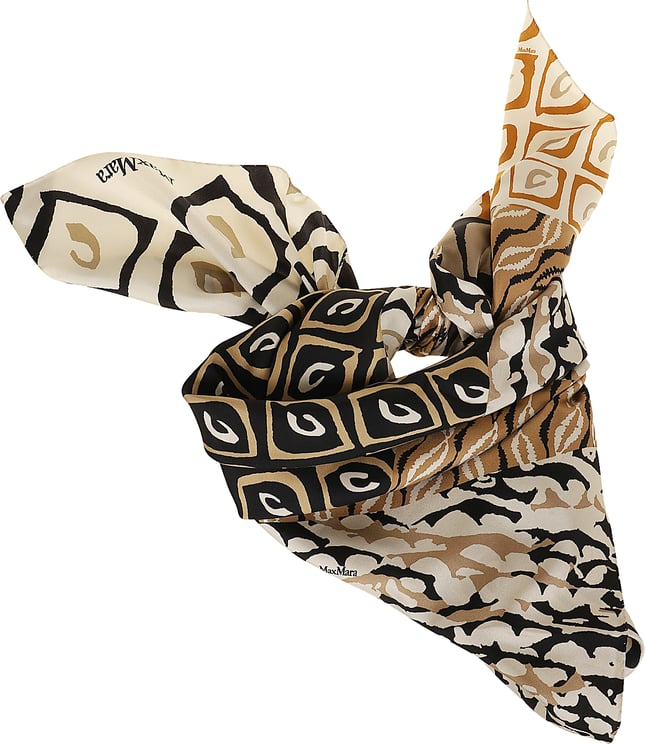 Max Mara MAX MARA Stola-foulard-mantella CARRE 90W1